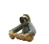 SMJWH Adorable Mini Porte-clés en Peluche Paresseux, poupée d’Animal en Peluche Super Douce, Joli Sac à Dos Paresseux à Trois Doigts, Cadeau sur Le thème de la forêt