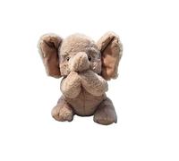 SMJWH Adorable Peluche éléphant « Peekaboo », Douce et câline, Adorable poupée éléphant à Cache-Cache, Jouet en Peluche ludique for, 22 cm