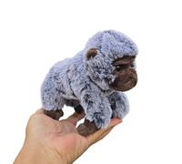 SMJWH Adorable Peluche Gorille, Singe en Douce, Mini chimpanzé Primate, Animal en for et collectionneurs
