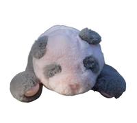 SMJWH Adorable Peluche Panda Rose et Gris, Douce câline, Cadeau for Enfant