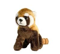 SMJWH Adorable Peluche Panda Roux - Animal en réaliste Poupée Ours Raton Laveur Assis Doux et câlin Cadeau for