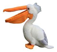 SMJWH Adorable Peluche pélican réaliste - Grand Oiseau Aquatique en, Souvenir du Zoo, Cadeau for