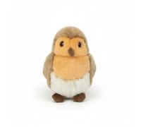 SMJWH Adorable Peluche Rouge-Gorge européen, réaliste d'oiseau eurasien, Cadeau câlin Ultra Doux for Noël et Les Amoureux des Oiseaux