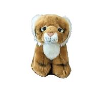 SMJWH Adorable Peluche Tigre for Enfant, Douce et réaliste, représentant Un Petit Tigre Blanc ou Jaune. Cadeau d'anniversaire idéal.(Yellow)