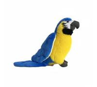 SMJWH Adorable Perroquet Ara Bleu et Jaune en Peluche Douce, Cadeau d'anniversaire for