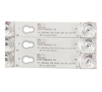 SMJWH Bande de rétro-éclairage 3 pièces/ensemble 8LED, for L40F3301B 40A730U 40l2600 F40S5916 4 TOT_40D2900_3x8_3030C L40E5800A L40F330
