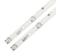 SMJWH Bande de rétroéclairage LED, 5 lampes for téléviseur 28 pouces, JS-D-JP2820-051EC(60416) D28-F2000 E28F2000 450mm, 10 pièces