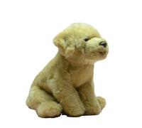 SMJWH Chien en Peluche Golden Retriever Assis réaliste, Jouet, poupée à câliner, Cadeau for Bas âge, décoration de la Maison