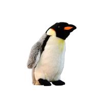 SMJWH Ensemble de Peluches Pingouins Empereur et Roi, Animaux en Peluche de l'Antarctique, Tissu KK Doux, Grandes et Petites Tailles (25 cm et 44 cm), (44cm)