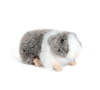SMJWH Jouet en Peluche Cochon d'Inde Mignon, Animal réaliste, poupée Cavy, Mascotte Douce et câline for, Cadeau d'anniversaire, Petit, décoration de Chambre d'enfant(Black)