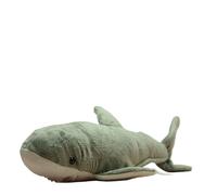 SMJWH Jouet en Peluche de Grand Requin Blanc Ultra Doux, poupée en Peluche réaliste d'animaux Marins, Cadeau de prédateur de l'océan for garçons Filles