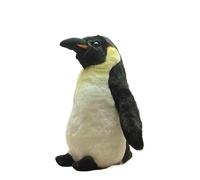 SMJWH Jouet en Peluche Pingouin Empereur Debout de Taille Moyenne 28 cm, poupée réaliste, Cadeau Animalier à Base Stable for et décoration