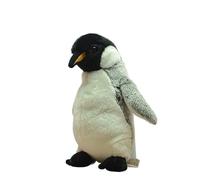 SMJWH Jouet en Peluche Pingouin Empereur réaliste, Animal Debout, Doux, câlin, Oiseau Arctique, Faune, Cadeau de for
