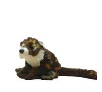 SMJWH Jouet en Peluche Raton Laveur Mignon, Animal en Peluche réaliste Assis, poupée de créature de la forêt en Peluche, Cadeau de for et Adultes