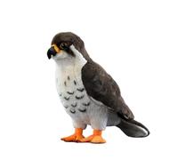 SMJWH Jouet en Peluche réaliste de Faucon pèlerin, Animal Doux d'oiseau Proie, poupée câline fauconnerie, Cadeau sur Le thème la Nature for et Adultes