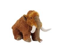 SMJWH Jouet en Peluche réaliste de mammouth, Animal laineux Doux, poupée d'éléphant préhistorique créative, Cadeaux d'anniversaire for, Grand Ancien Moelleux
