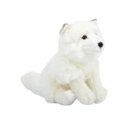 SMJWH Jouet en Peluche réaliste de Renard Arctique Blanc, poupée Douce et Moelleuse, jeté Moelleux, Anniversaire Mignon for garçons Filles
