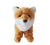 SMJWH Jouet en Peluche réaliste de Renard Roux, Animal en Peluche Mignon de Renard, poupée Douce et réaliste for, Jouet éducatif for la Faune, Cadeau for Les Amoureux des Animaux.(B)