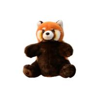 SMJWH Marionnette Panda réaliste en Peluche, Animal Doux et réaliste for, poupée ventriloque éducative et Interactive(Yellow)
