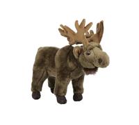 SMJWH Mignon élan en Peluche Doux Renne poupée for Cadeau d'anniversaire de noël câlin forêt Mascotte Bois Chambre d'enfant décoration