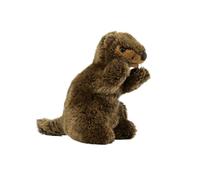 SMJWH Mignon marmotte en Peluche Debout Douce poupée for Cadeau d'anniversaire réaliste Chien de Prairie Mascotte décor Chambre d'enfant