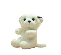 SMJWH Mignon Tigre Blanc en Peluche Animal Assis poupée for Tout-Petits Filles garçons Doux câlin Compagnon idéal Cadeau décor à la Maison