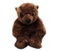 SMJWH Ours en Peluche réaliste,Peluche Douce, Ours Grizzly, Doudou for, Filles et garçons, Cadeau d'anniversaire ou de Noël