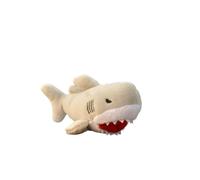 SMJWH Peluche aimantée for réfrigérateur représentant Un Grand Requin Blanc, Animal Marin réaliste avec Aimant, décoration Douce et câline for Amoureux des Requins(White)