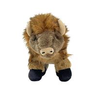 SMJWH Peluche Bison Mignonne, Douce et réaliste, Cadeau for