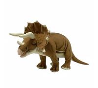 SMJWH Peluche Dinosaure tricératops réaliste - Animal en Peluche préhistorique articulé Poupée Douce et câline for Cadeau for