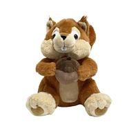 SMJWH Peluche écureuil Assis Mignon avec Une Grosse Queue Duveteuse, Cadeau for