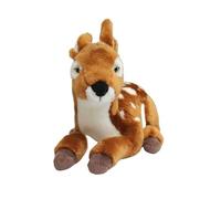 SMJWH Peluche Faon tacheté réaliste, cerf Doux en Peluche, Daim en Peluche, Cadeau éducatif for et Filles(Style B: 24cm Long)
