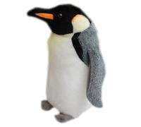 SMJWH Peluche Manchot Empereur réaliste, Peluche Douce for et Adultes, Jouet éducatif en