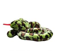 SMJWH Peluche Python Extra Réaliste, Serpent Doux en Peluche, Cadeau Farce for Les Blagues
