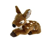 SMJWH Peluche réaliste Faon tacheté, Animal en Peluche Doux, Cadeau for Enfant sur Le thème de la forêt