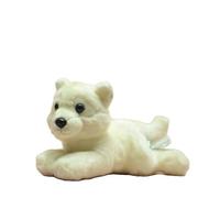 SMJWH Peluche Renard Arctique Mignon, Animal en Peluche Doux, poupée Blanc for, décoration de Chambre d'enfant et Cadeau d'anniversaire