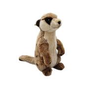 SMJWH Peluche Suricate Adorable, Animal en réaliste, Douce et câline for, Figurine Animale, Cadeau, 23 cm
