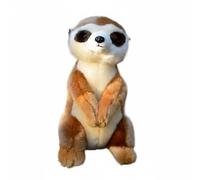 SMJWH Peluche Suricate Mignonne avec Position Debout - Douce et réaliste, for Un Anniversaire d'enfant