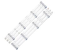 SMJWH Rétro-éclairage 2TV, for Pt430ct02-1 Lc430duy Sh A1 LED43ST282T2 F43e8000q F43d7000q 43lst5970(6PCS(2TV))