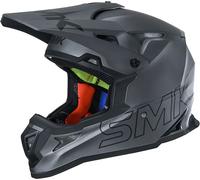 SMK Allterra Solid, casque de motocross L Matt-Gris Foncé Matt-Gris Foncé