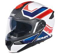 SMK Gullwing Supertour Casque, Blanc/bleu, Taille M (57)