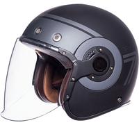 SMK RETRO JET SEVEN casque jet gris titane mat XS