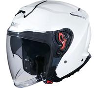 SMK GTJ, casque à réaction XL Blanc Blanc