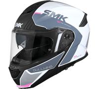 SMK Gullwing Kresto, casque flip up femmes XS Noir/Blanc/Gris/Fuchsia Noir/Blanc/Gris/Fuchsia