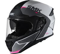 §Casque Modulable SMK Gullwing Kresto Blanc-Rose§