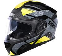 SMK Gullwing Navigator Casque, Grau/Gelb, M (57)