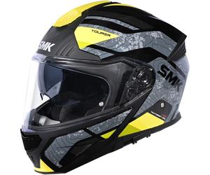SMK Gullwing Navigator Casque, gris/jaune, Taille S (55)
