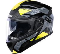 SMK Gullwing Navigator, casque rabattable L Mat Noir/Gris/Néon Jaune Mat Noir/Gris/Néon Jaune