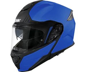 SMK Gullwing Solid, casque rabattable XL Mat Bleu/Noir Mat Bleu/Noir