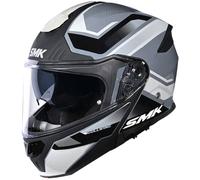 SMK Gullwing Supertour, casque rabattable M Mat Noir/Gris/Gris Clair/Blanc Mat Noir/Gris/Gris Clair/Blanc